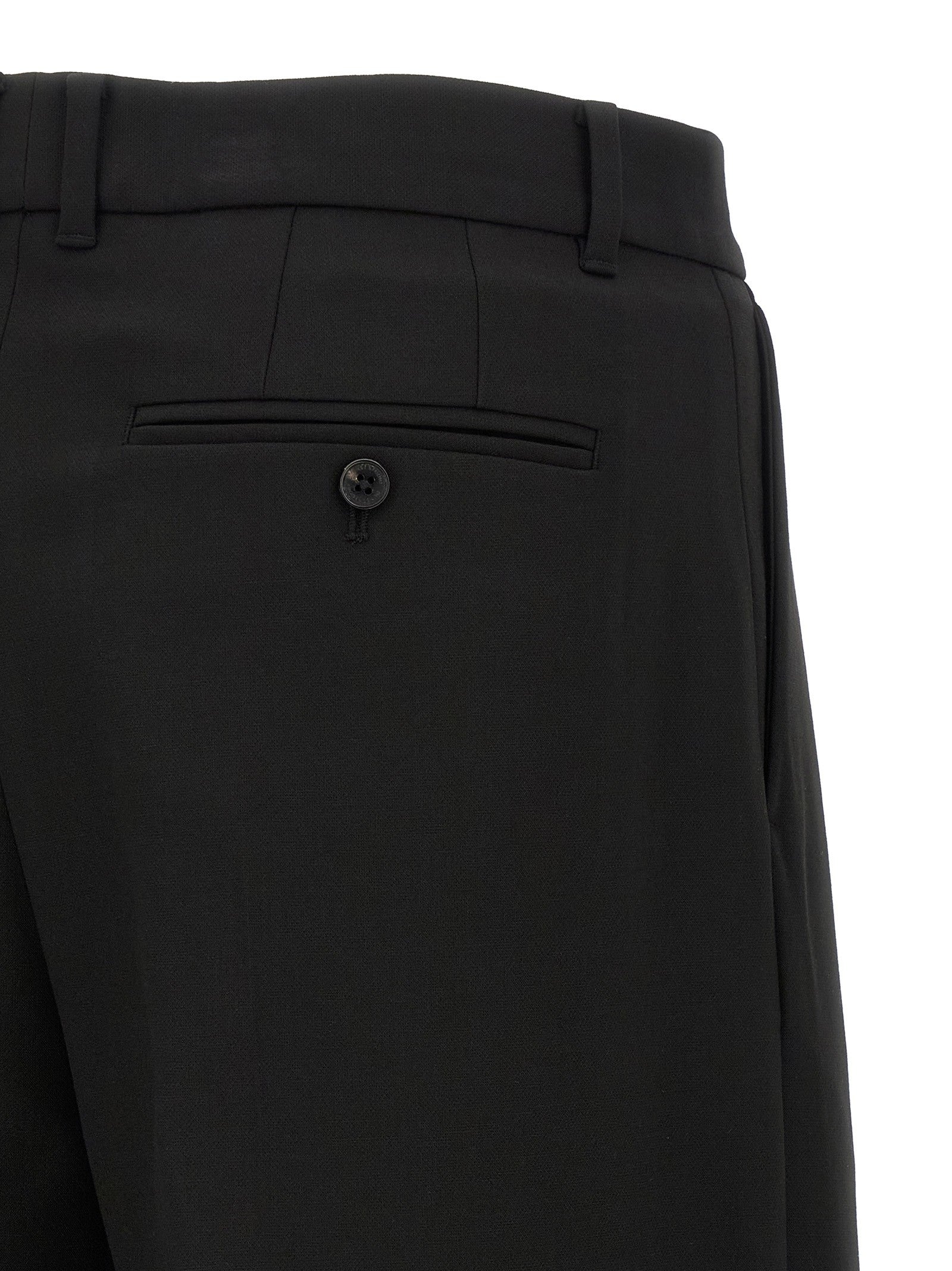 DUNST Double Pinch Pants Black