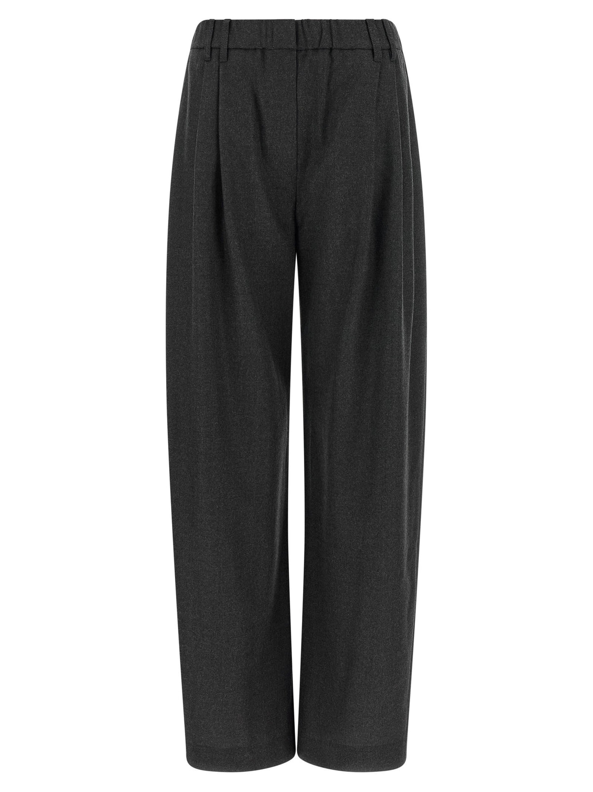 Brunello Cucinelli Double Pinch Pants Grey