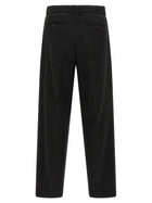 DUNST Double Pinch Pants Black, view 2