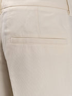 Toteme Women's Double Pleat Fluid Viscose Trousers White