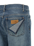 MM6 Maison Margiela Double Pocket Jeans Blue, view 4