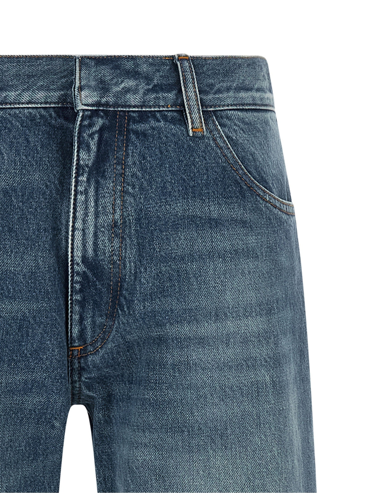 MM6 Maison Margiela Double Pocket Jeans Blue, view 3