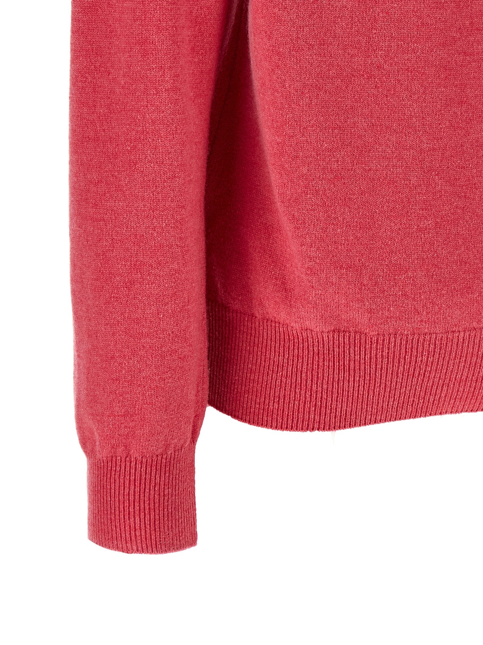 Comme Des Garcons Play Double Red Emblem Cardigan Blue
