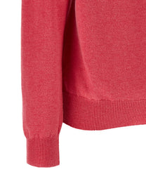 Comme Des Garcons Play Double Red Emblem Cardigan Blue