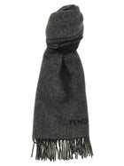 Fendi Men's Cashmere Scarf Black