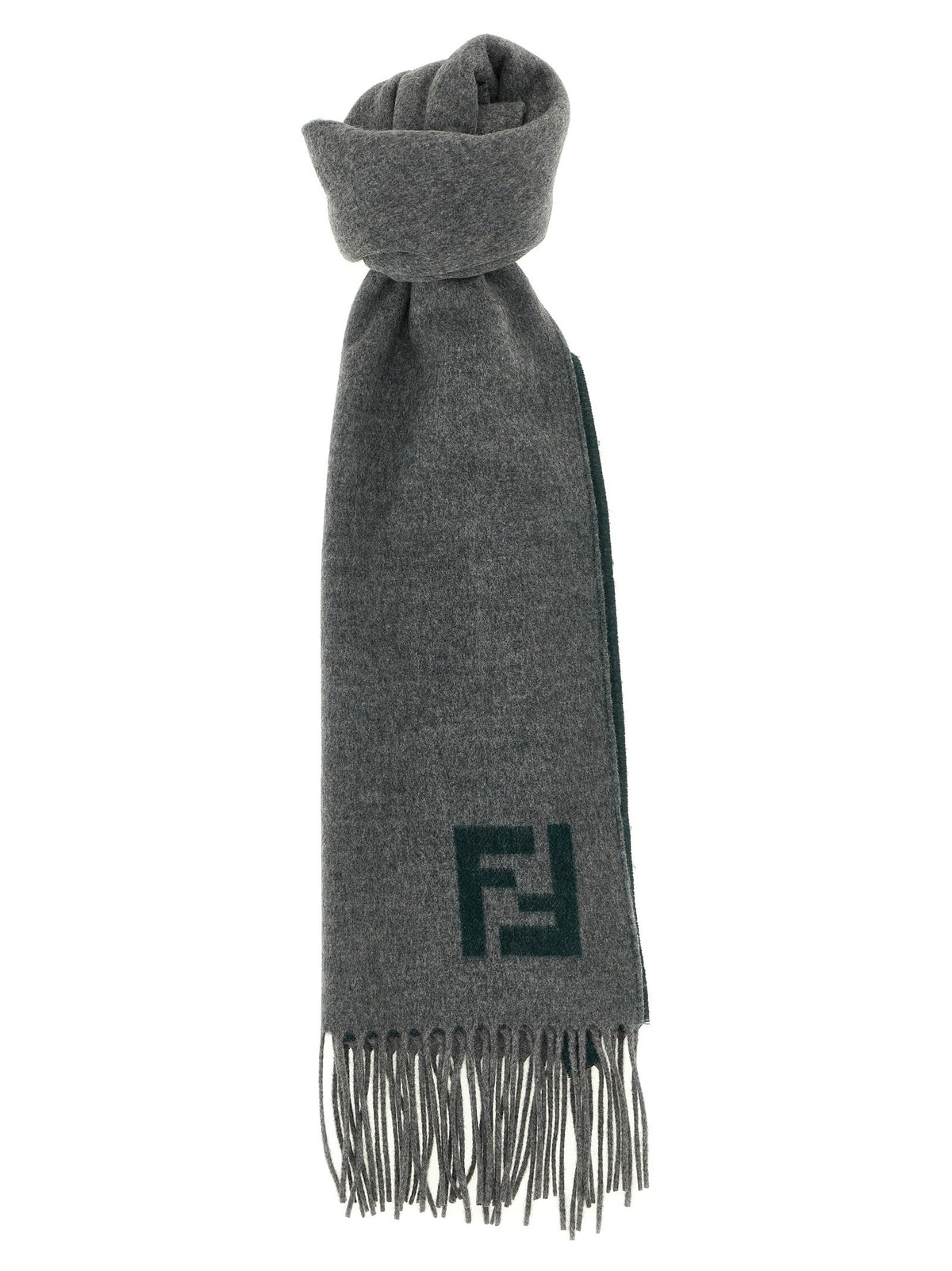 Fendi Double Sided Scarf Gold