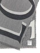 Loewe Double Sided Scarf Gold, view 3