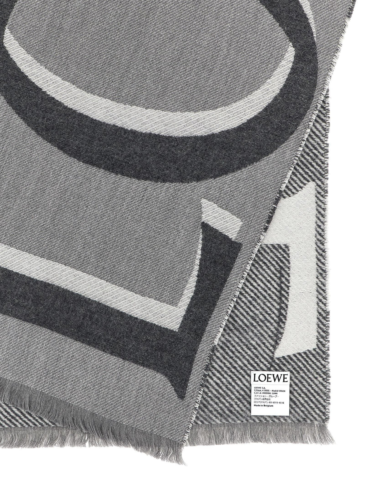 Loewe Double Sided Scarf Gold, view 3