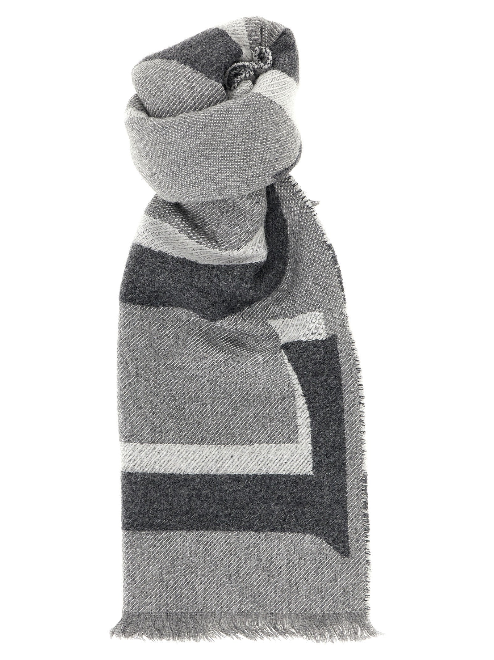 Loewe Double Sided Scarf Gold