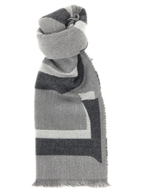 Loewe Double Sided Scarf Gold
