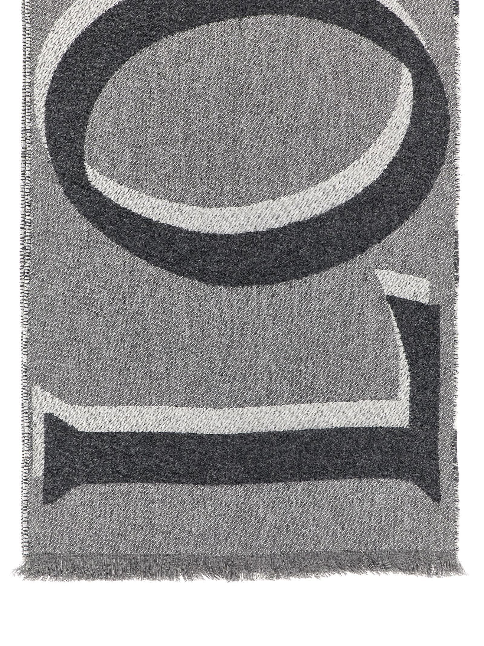 Loewe Double Sided Scarf Gold