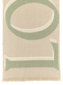 Loewe Double Sided Scarf Gold