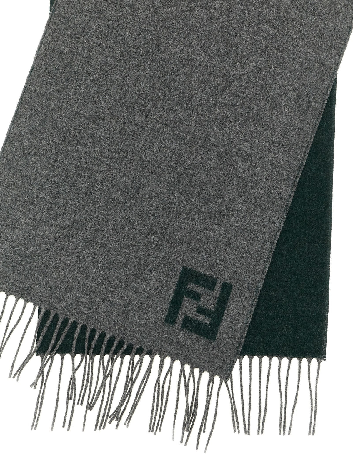 Fendi Double Sided Scarf Gold