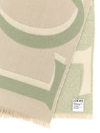 Loewe Double Sided Scarf Gold, view 3