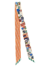 Fendi Double Sided Wrappy Bandeau Gold