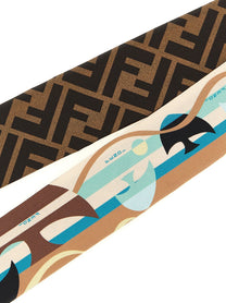 Fendi Double Sided Wrappy Bandeau Gold
