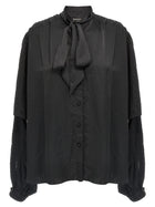 Balenciaga Double Sleeve Shirt Black