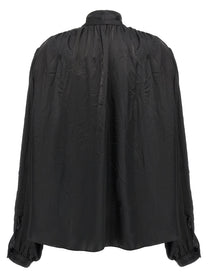 Balenciaga Double Sleeve Shirt Black