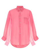 Comme Des Garçons Double Sleeve Shirt Blue