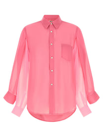 Comme Des Garçons Double Sleeve Shirt Blue