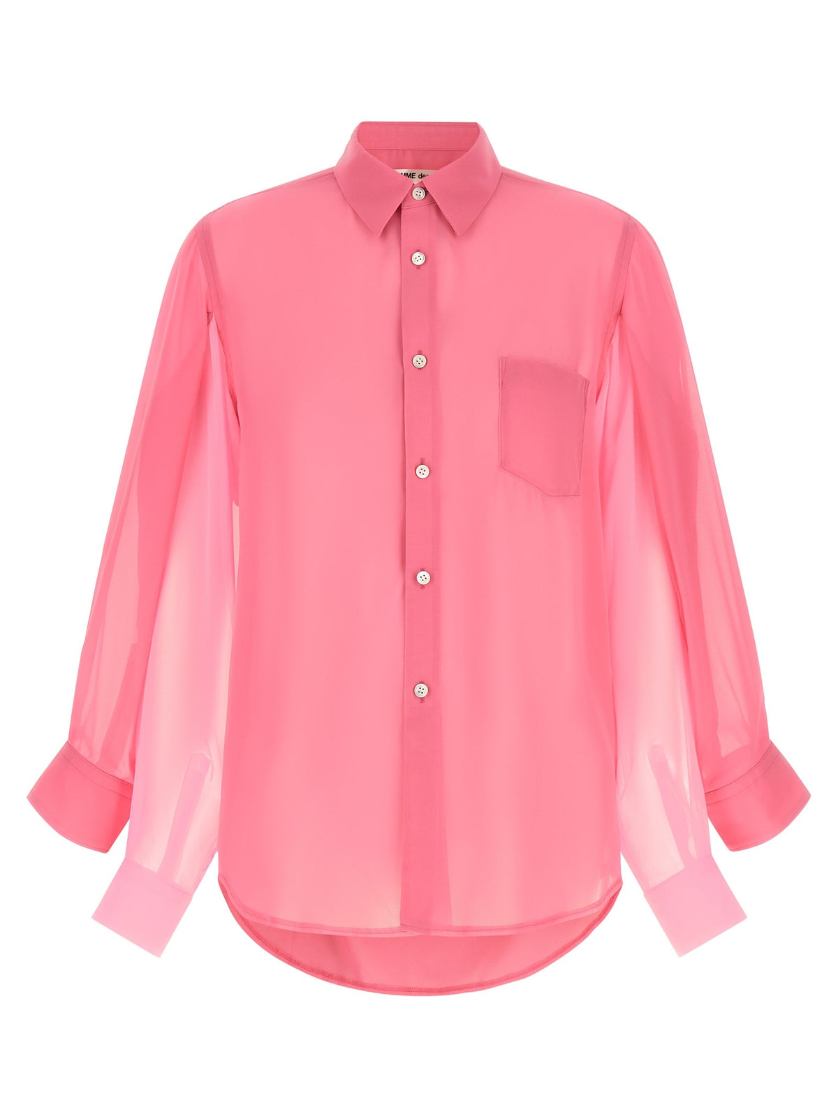 Comme Des Garçons Double Sleeve Shirt Blue