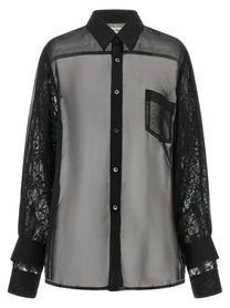 Comme Des Garçons Double Sleeve Shirt Black