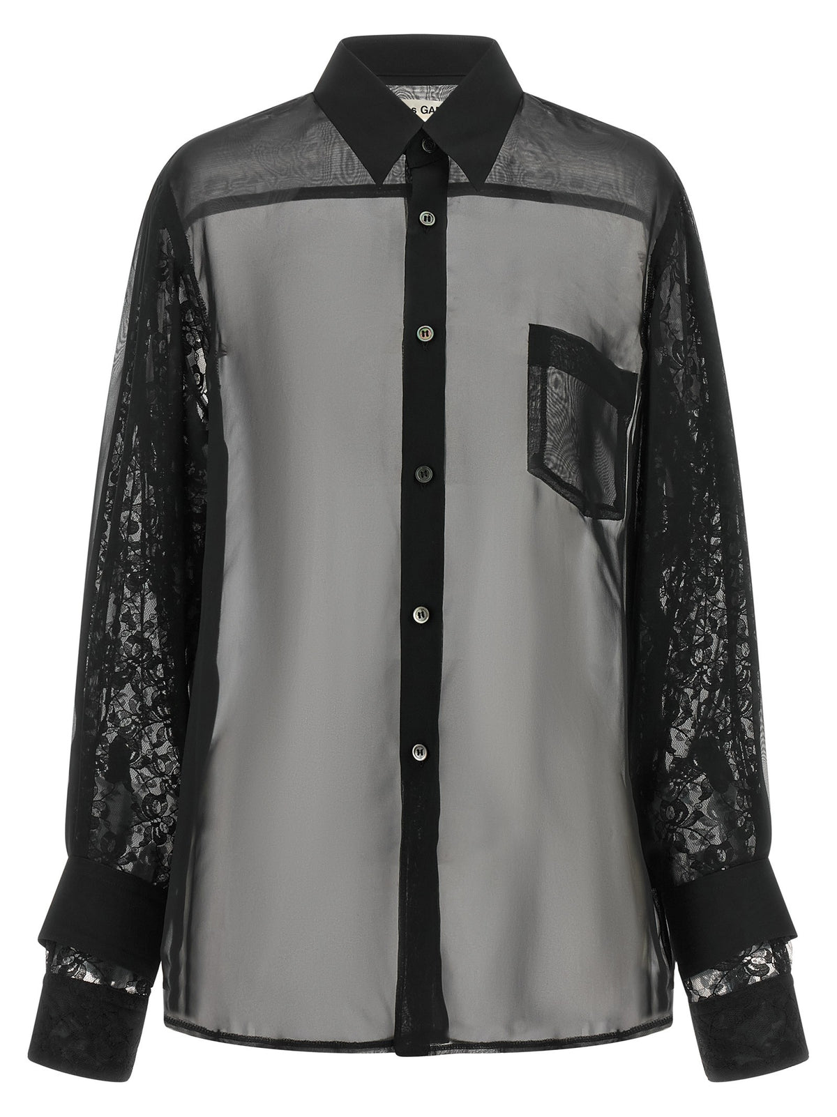 Comme Des Garçons Double Sleeve Shirt Black, view 2