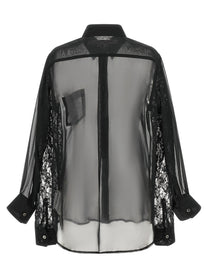 Comme Des Garçons Double Sleeve Shirt Black