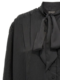 Balenciaga Double Sleeve Shirt Black