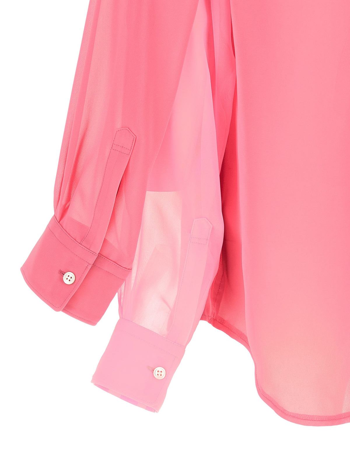 Comme Des Garçons Double Sleeve Shirt Blue