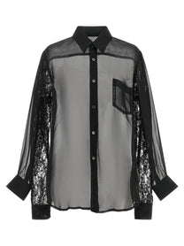 Comme Des Garçons Double Sleeve Shirt Black