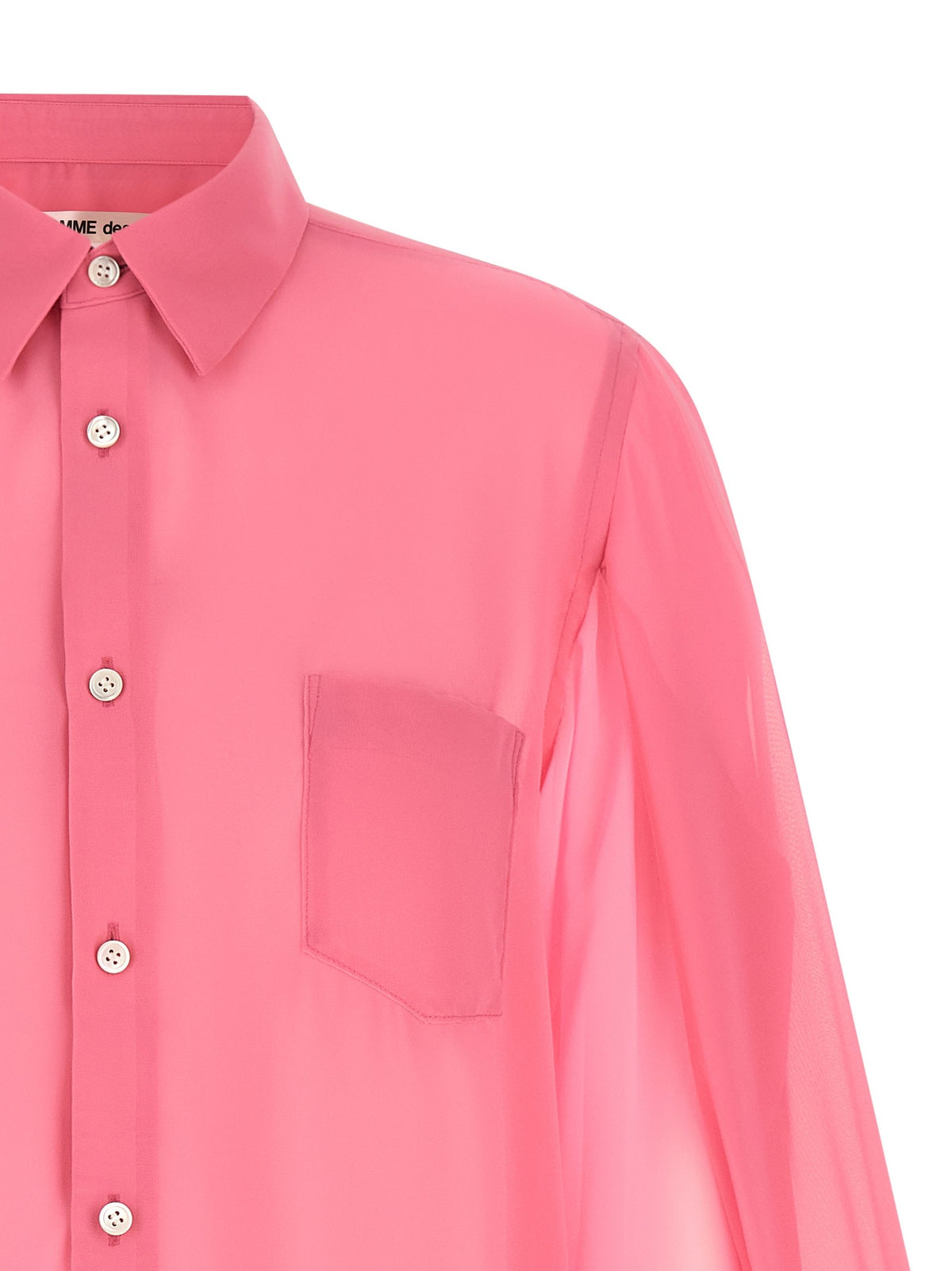 Comme Des Garçons Double Sleeve Shirt Blue