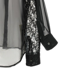 Comme Des Garçons Double Sleeve Shirt Black