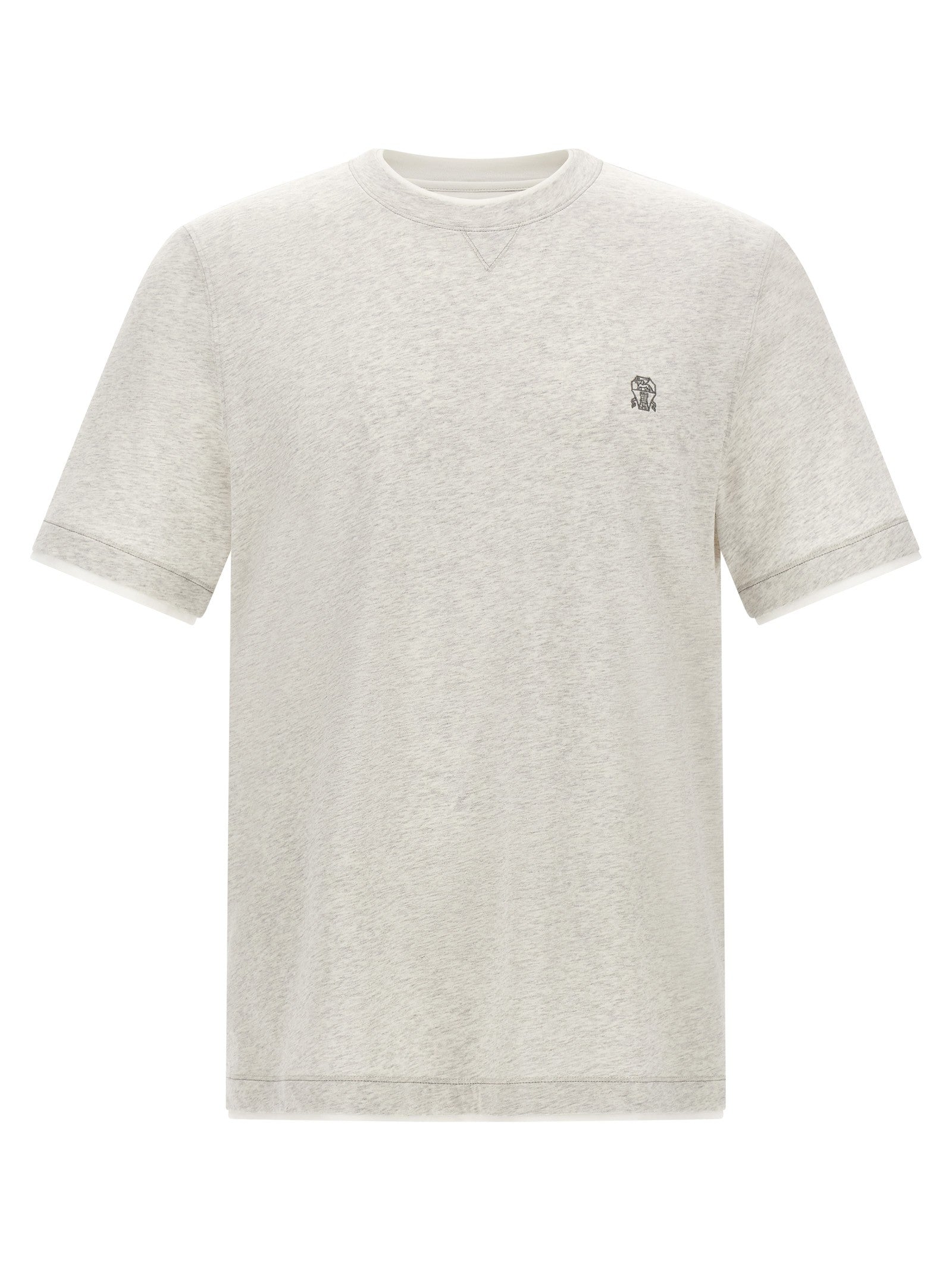 Brunello Cucinelli Double Shirt Grey