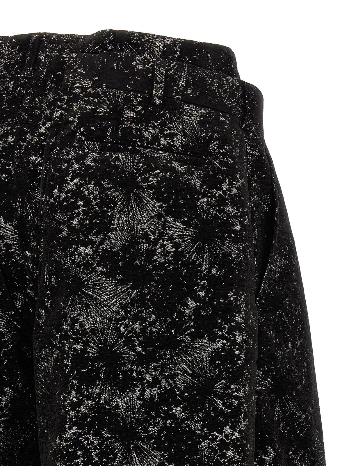 Comme Des Garçons Homme Plus Double Waist Bermuda Shorts Black, view 4