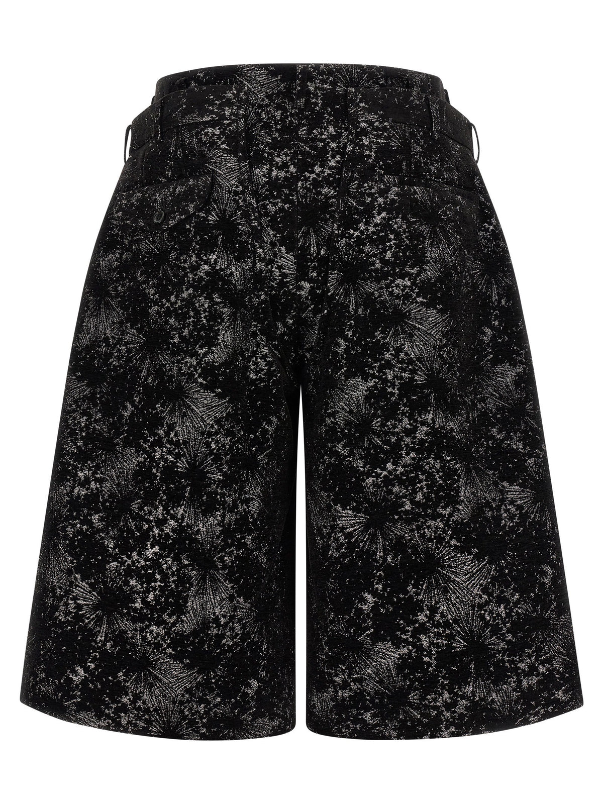 Comme Des Garçons Homme Plus Double Waist Bermuda Shorts Black