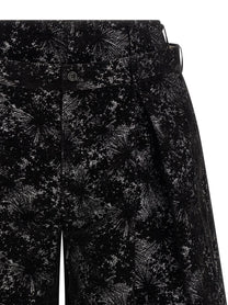 Comme Des Garçons Homme Plus Double Waist Bermuda Shorts Black