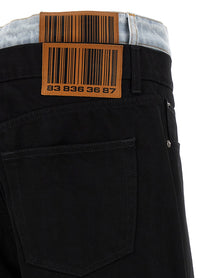 Vtmnts Double Waist Jeans Black