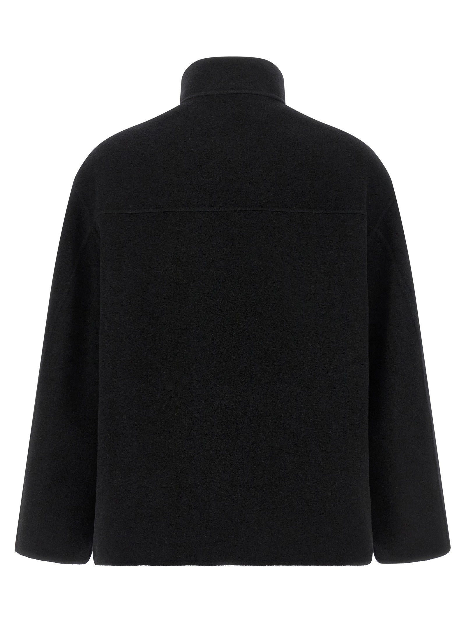 Rohe Double Wool Coat Black