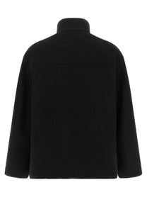 Rohe Double Wool Coat Black