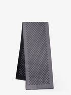 Gucci Men's Double Wool Jacquard Scarf Black