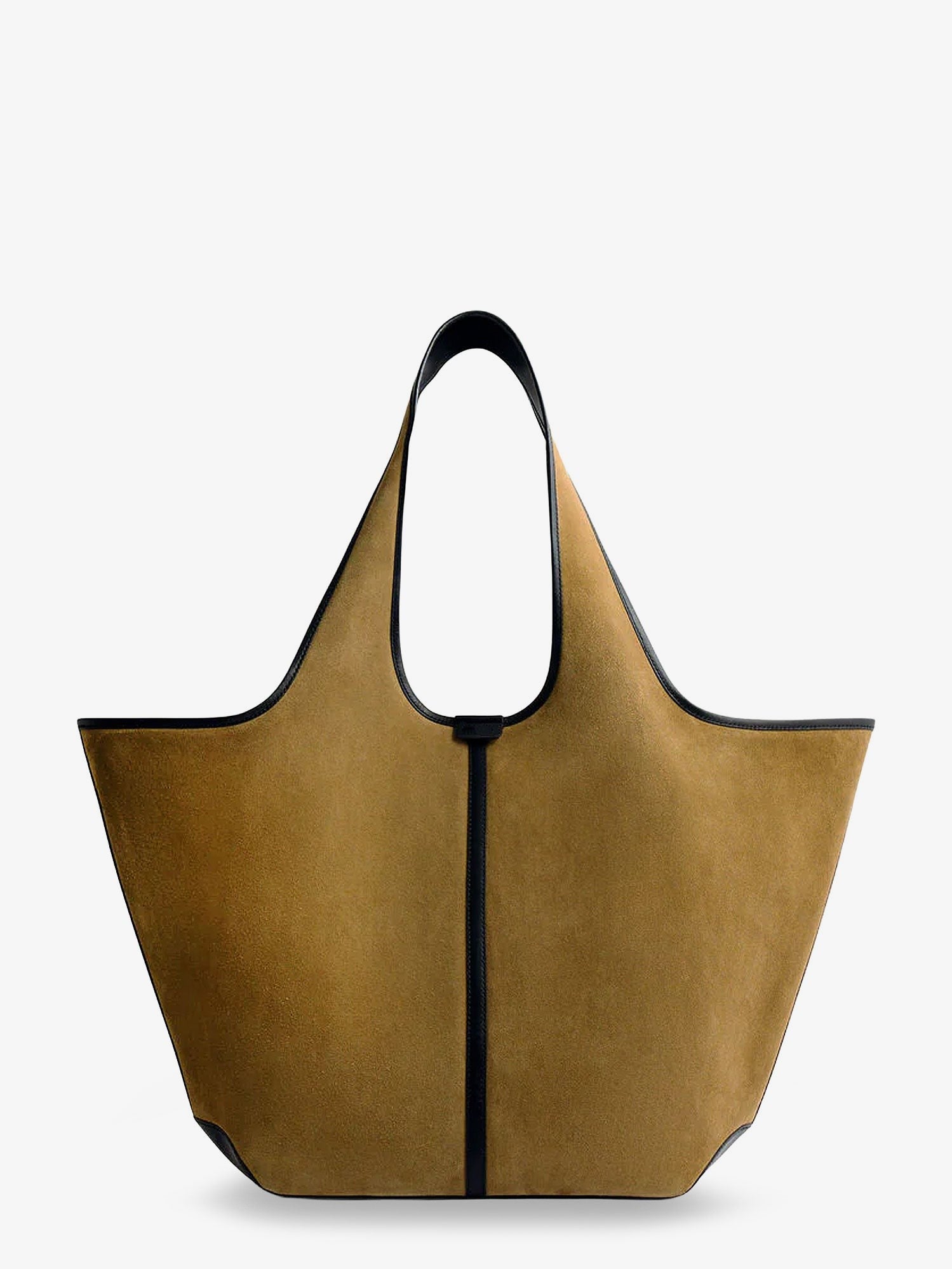 Soeur Women's Douce Suede and Leather Shoulder Bag Bronze