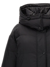 Yves Salomon Army Doudoune Down Coat Black, view 4
