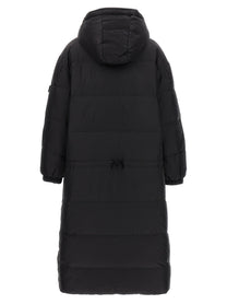 Yves Salomon Army Doudoune Down Coat Black, view 3