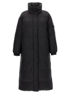 Yves Salomon Army Doudoune Down Coat Black, view 2