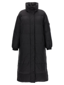 Yves Salomon Army Doudoune Down Coat Black, view 2