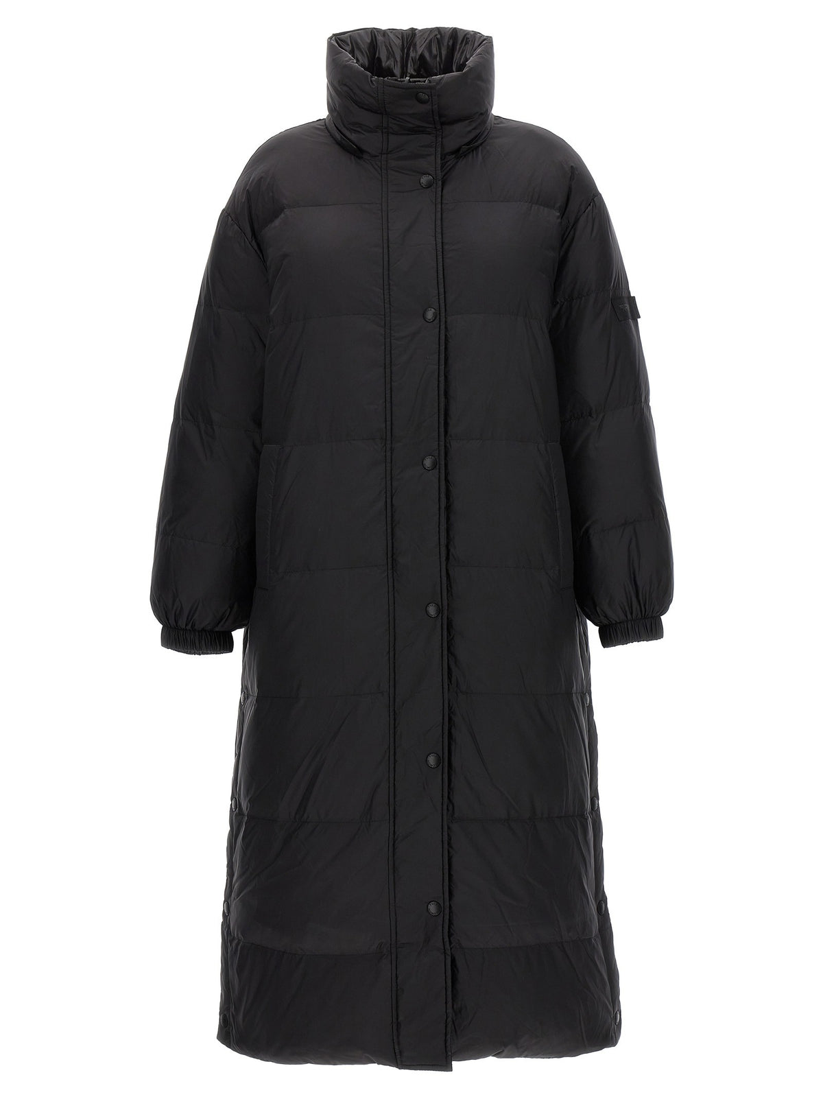 Yves Salomon Army Doudoune Down Coat Black, view 2