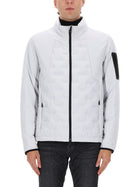 BOSS Men's Down Hybrid Jacket Grey