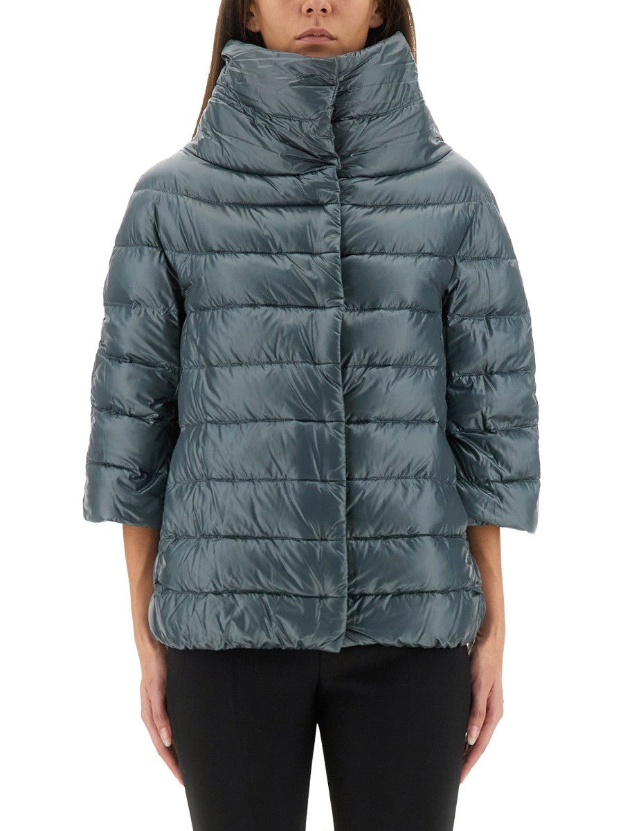 Herno Women's Down Jacket Aminta Blue