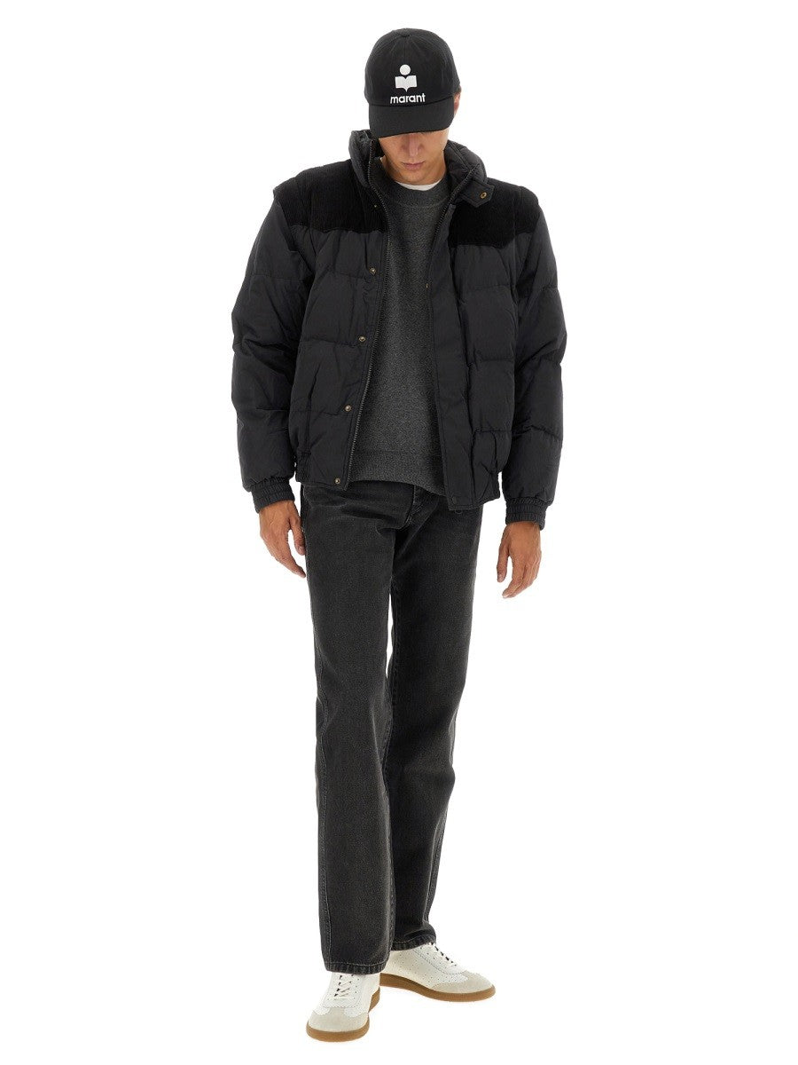 ISABEL MARANT Men's Down Jacket Dowson Black